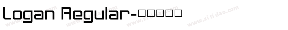 Logan Regular字体转换